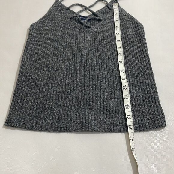 American Eagle Outfitters Cropped V-Neck Sweater Cami - Picture 5 of 6